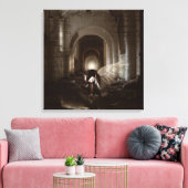 Falln ich dachte, ich wäre dein Engel Leinwanddruck (Insitu (Wohnzimmer))