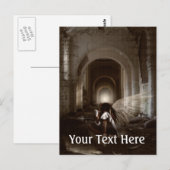 Falln ich dachte, ich wäre dein Engel Postkarte (Vorne/Hinten)