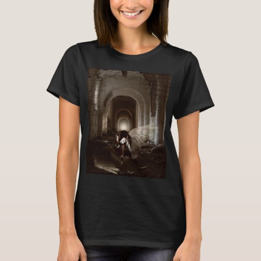Falln ich dachte, ich wäre dein Engel T-Shirt (Vorderseite)