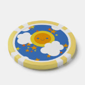 Falln Kawaii Moon, Sterne, Sonnenschein Pokerchips (Einzeln)