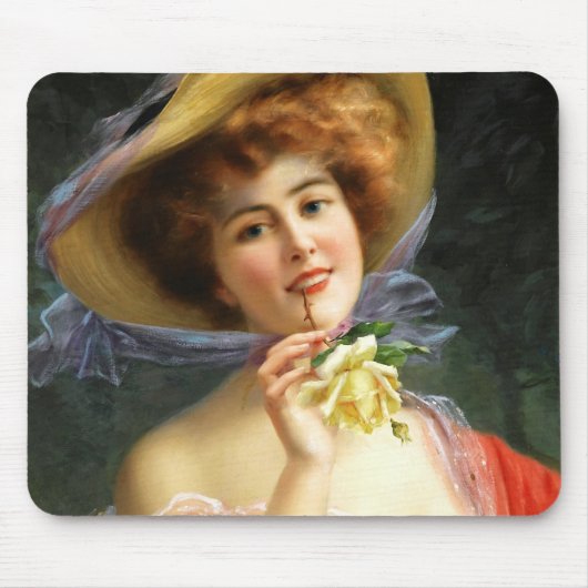 Falln Lady in Red Mousepad (Vorne)