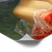 Falln Lady in Red Poster (Ecke)