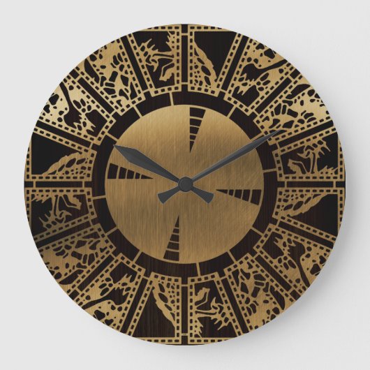 Falln Lament Side A Große Wanduhr (Vorderseite)