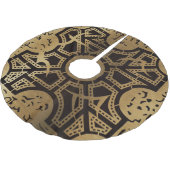 Falln Lament Side D Polyester Weihnachtsbaumdecke (Schrägansicht)