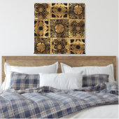Falln Lament Spread Leinwanddruck (Insitu (Schlafzimmer))