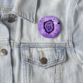Falln Lila Agate Geode Button (Beispiel)