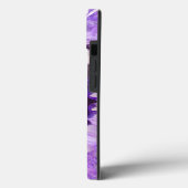 Falln Lila Agate Geode Case-Mate iPhone Hülle (Rückseite / Links)