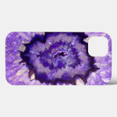 Falln Lila Agate Geode Case-Mate iPhone Hülle (Rückseite (Horizontal))