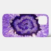 Falln Lila Agate Geode Case-Mate iPhone Hülle (Rückseite (Horizontal))