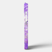 Falln Lila Agate Geode Case-Mate iPhone Hülle (Rückseite / Links)