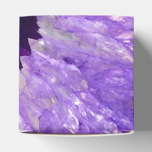 Falln Lila Agate Geode Geschenkschachtel (Oben)