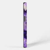 Falln Lila Agate Geode iPhone Hülle (Rechte Seite)