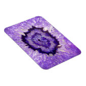 Falln Lila Agate Geode Magnet (Rechte Seite)
