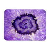 Falln Lila Agate Geode Magnet (Horizontal)