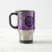 Falln Lila Agate Geode Reisebecher (Links)
