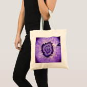 Falln Lila Agate Geode Tragetasche (Vorderseite (Produkt))
