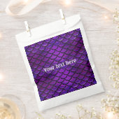 Falln Lila & Blue Mermaid Scales Geschenktütchen (Ausgeschnitten)