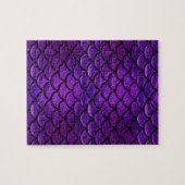 Falln Lila & Blue Mermaid Scales Puzzle (Horizontal)