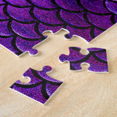 Falln Lila & Blue Mermaid Scales Puzzle (Seite)