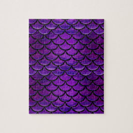 Falln Lila & Blue Mermaid Scales Puzzle