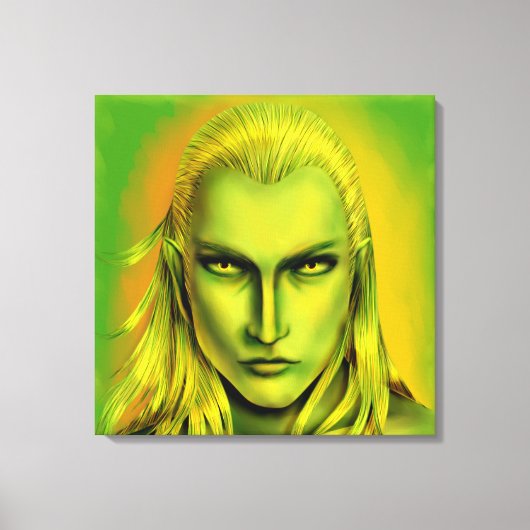 Falln Male Forest Elf Leinwanddruck (Vorderseite)
