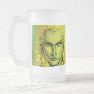 Falln Male Forest Elf Mattglas Bierglas
