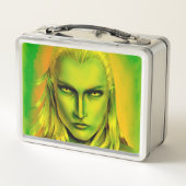 Falln Male Forest Elf Metall Lunch Box (Rückseite)