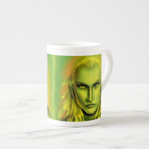 Falln Male Forest Elf Porzellantasse