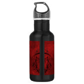 Falln Memento Mori Edelstahlflasche (Rückseite)