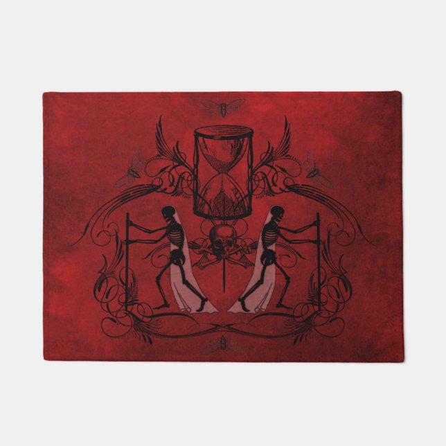 Falln Memento Mori Fußmatte (Vorderseite)