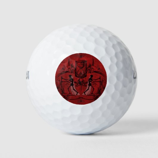 Falln Memento Mori Golfball (Vorderseite)