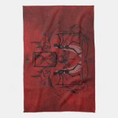 Falln Memento Mori Küchentuch (Vertikal)