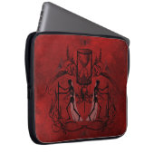 Falln Memento Mori Laptopschutzhülle (Vorne Rechts)