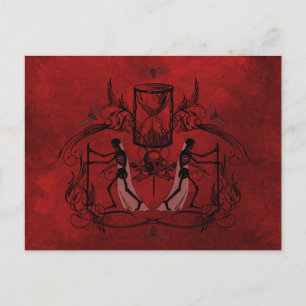Falln Memento Mori Postkarte