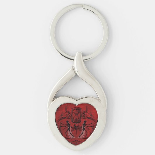 Falln Memento Mori Schlüsselanhänger (Vorderseite)
