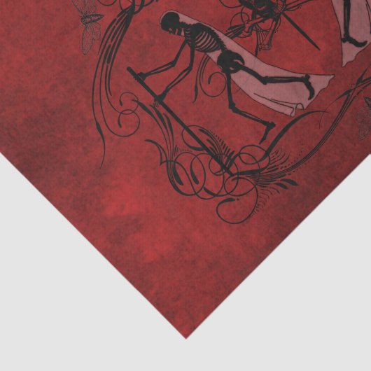 Falln Memento Mori Seidenpapier (Ausschnitt)