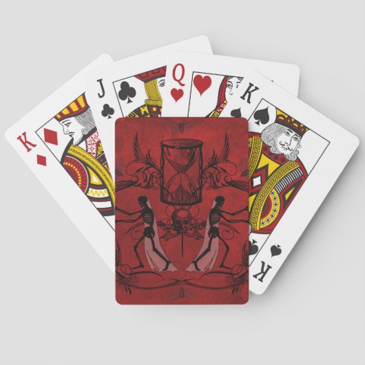 Falln Memento Mori Spielkarten (Rückseite)