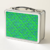 Falln Mermaid Scales Metall Lunch Box (Rückseite)