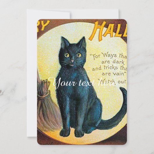 Falln Merry Halloween Cat (Vorderseite)