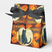 Falln Merry Halloween Cat Geschenkschachtel (Vorderseite)