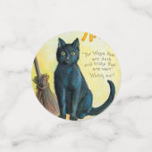 Falln Merry Halloween Cat Konfetti (Klein Vorderseite)