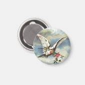 Falln mit Rose Magnet (Vorderseite/Rückseite)