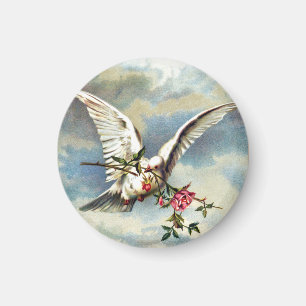 Falln mit Rose Magnet