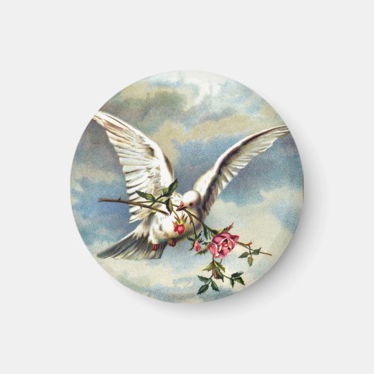Falln mit Rose Magnet (Vorne)