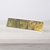 Falln Mossy Stones Schreibtischnamensplakette (Vorderseite )