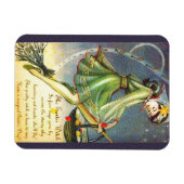 Falln Oaster Hexe Magnet (Horizontal)