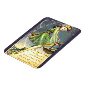 Falln Oaster Hexe Magnet (Linke Seite)