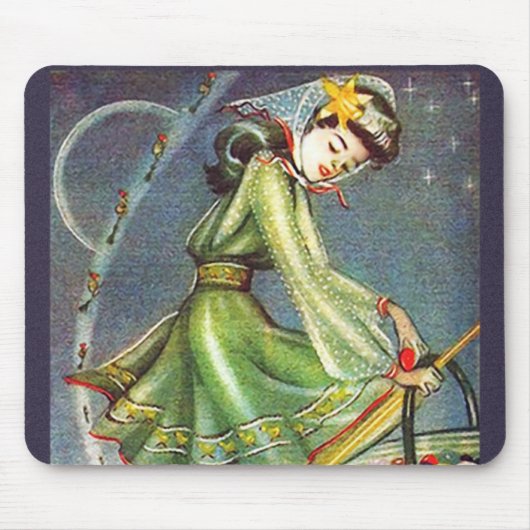 Falln Oaster Hexe Mousepad (Vorne)