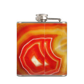 Falln Orange Agate Flachmann (Rückseite)