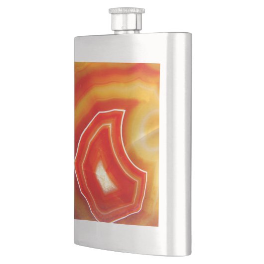 Falln Orange Agate Flachmann (Links)